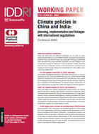 Climate policies in China and India: planning, implementation and linkages with international negotiations