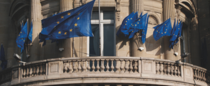 UE energy impact - european flags